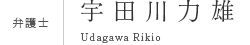 弁護士 宇田川力雄